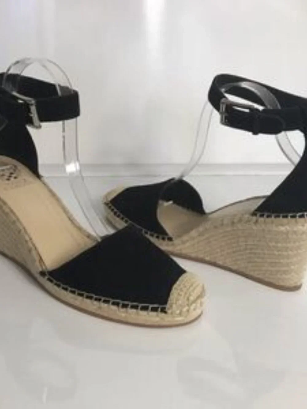 Vince Camuto Venerly Leather Espadrille Wedges